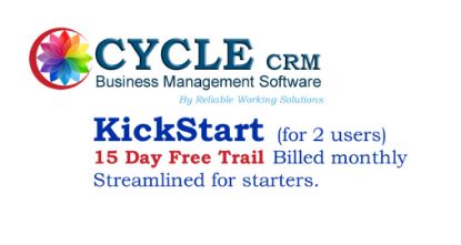 Picture of Trial - 100003KM - Cycle CRM a Totally Mobile Office Solution,  Kickstart 15 Day Trial Edition 